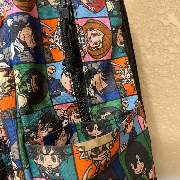 My Hero Academia Funimation Full Color All Over Print Backpack School Bag Unisex - Picture 9 of 12